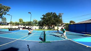 Bad Pickleball Legends Irina/Mills visit- Irina Tereschenko Chris Mills Connor Garnett Ky McMakin