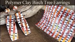 Get Easy Birch Bark Patterns with this Method - Using Alcohol Inks on Polymer Clay