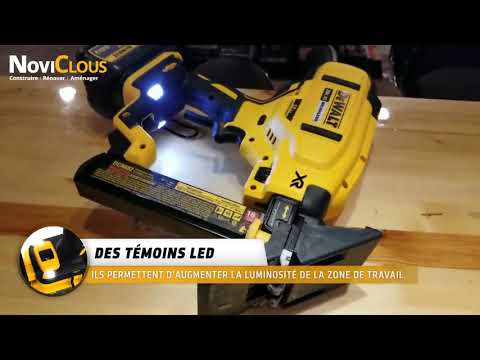 DEWALT BATTERIE 18V  Agrafeuse parquet sur batterie DCN682D2