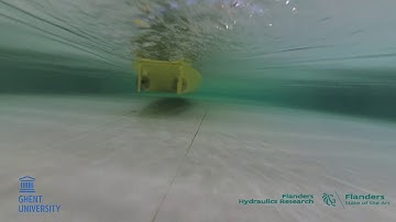 Model tests carried out in Confined Towing Tank, autopilot