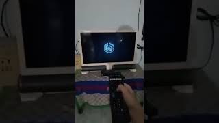 sharp android tv smart box lagi nonton video YouTube #funny #memes