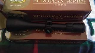 SOLD OUT...Thanks Weaver European Series 3-15x56 Rifle Scope. $175.00 shipped. 3 left as of 2-2-2020