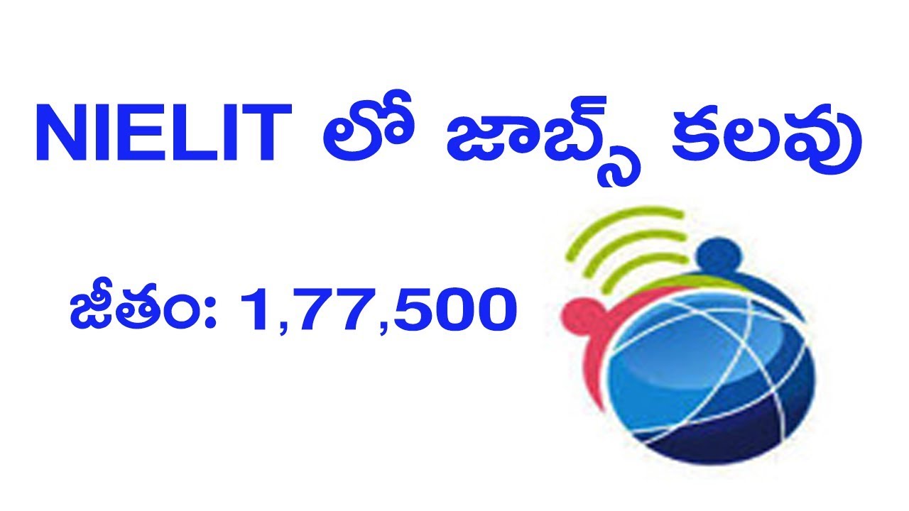 National institute of electronics and information technology jobs 2017 telugu.  nielit jobs