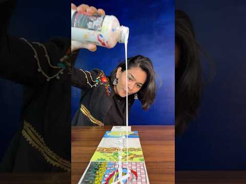 Waste Canvas into Diwali Gift🤯🤩 #youtube #shorts