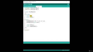 20 Create the PushButton Class Cpp File - Implementation