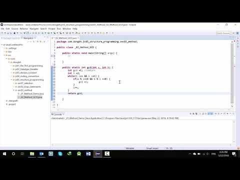 Video 27 Method Tìm ước chung lớn nhất GCD - youtube