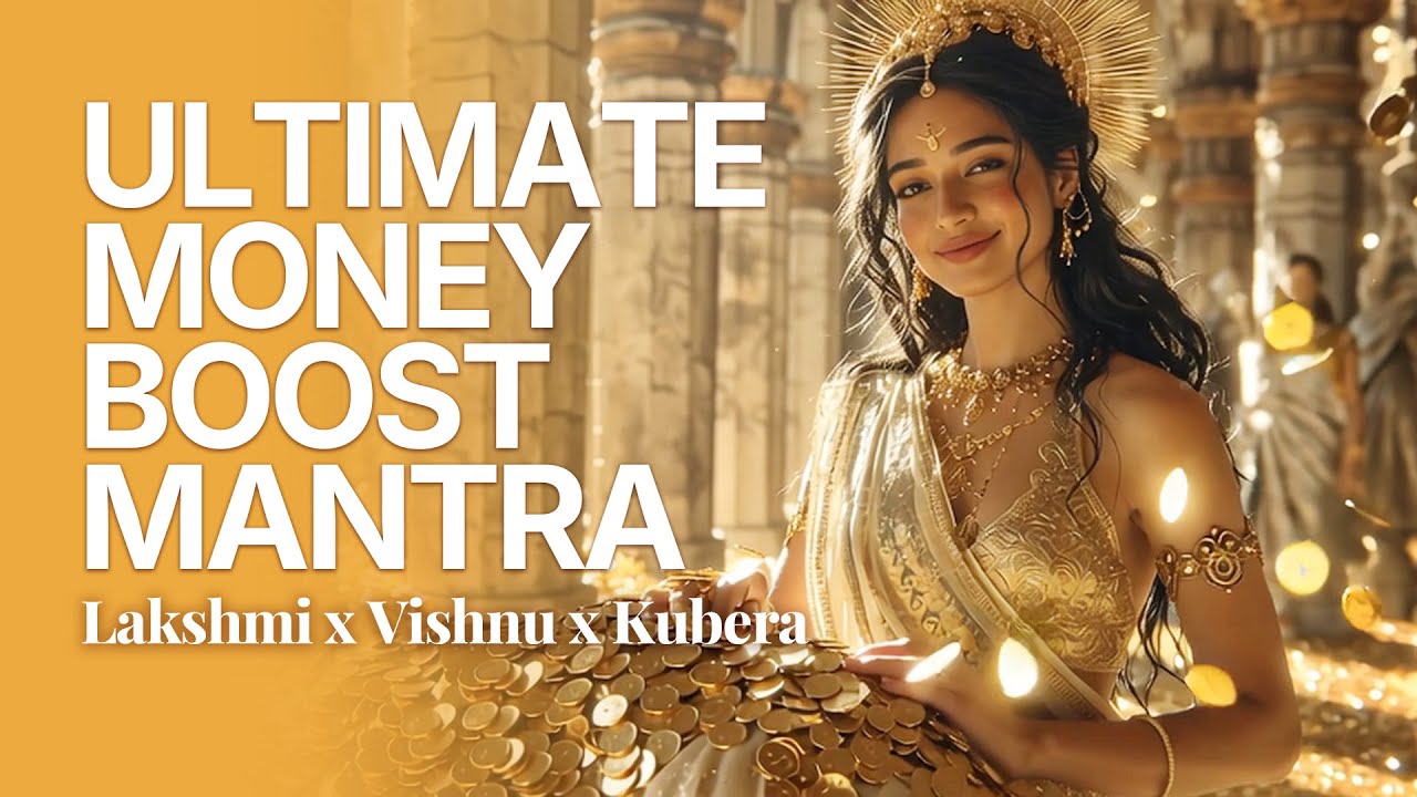 Ultimate Money Boost Mantra: Wealth , Protection & Good Luck | Maha Lakshmi x Vishnu x Kubera