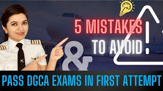 Avoid these 5 mistakes in DGCA EXAMS Preparation | Pilot Studies