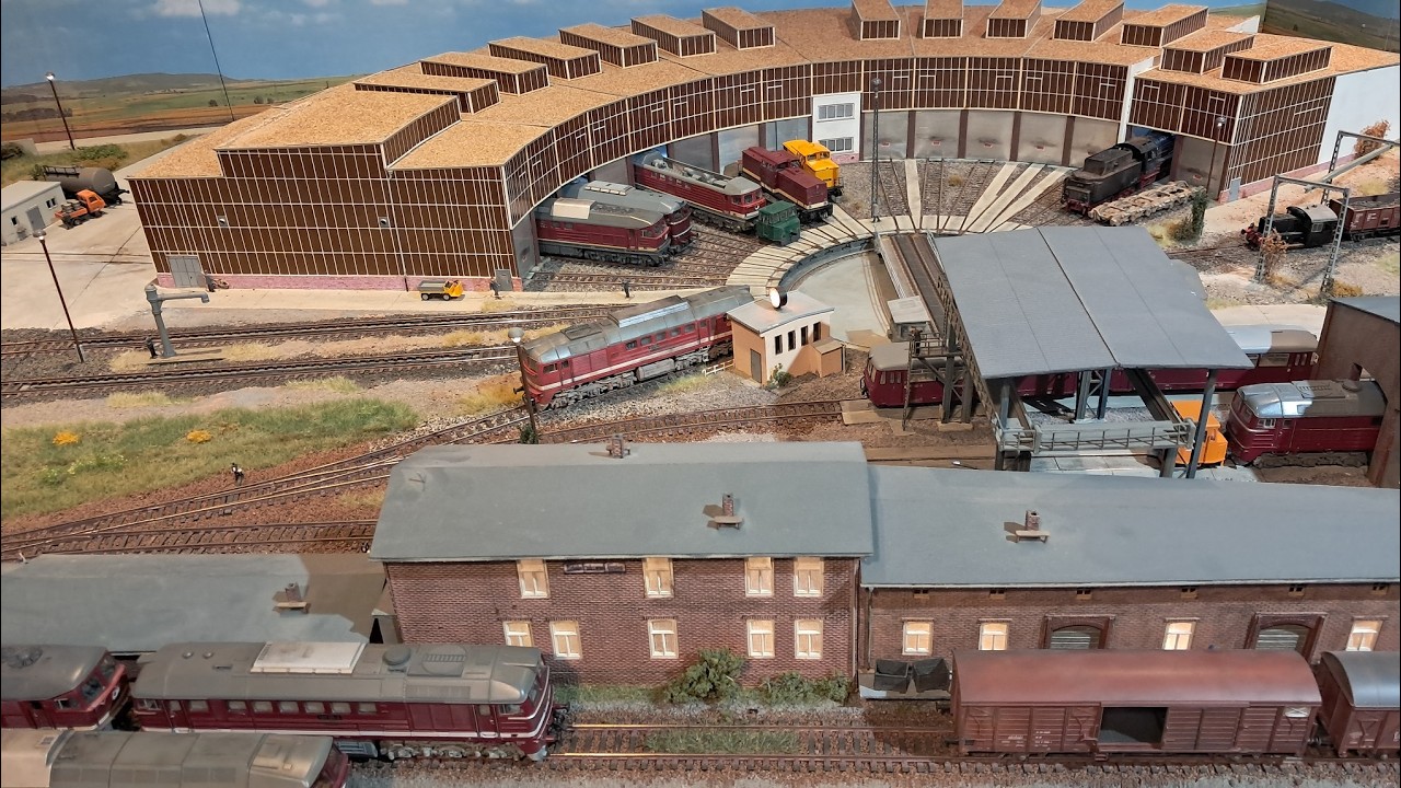 Bau der H0 Modellbahnanlage Bahnhof Güsten