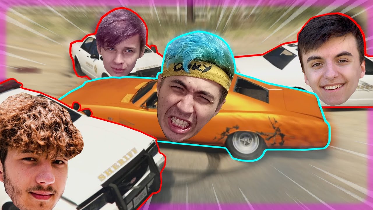 POLICAJTI VS FARMÁŘI!!!|GTA V/w @vitekvencl, @BowTeaG a @Davel23|