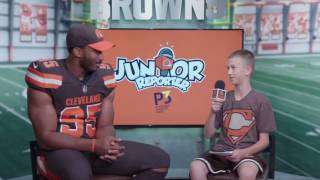Junior Reporter: Myles Garrett and George Vlosich