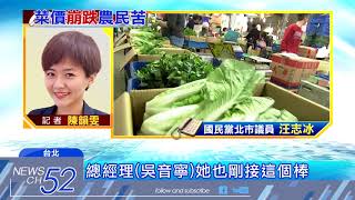 20180302中天新聞　官派董、總座HOLD不住？！　北市果菜批發價跌5成