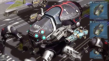 3X Armoured Up Arachnid Invader - 700,000HP | Smashing Through Top Robots With Ardent Firepower | WR