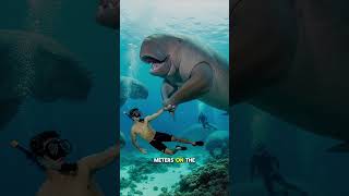 How To Survive When Facing A Giant Dugong Under The Sea