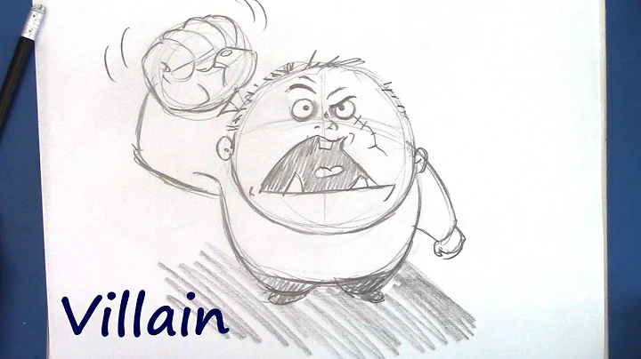 How to Draw a Villain - Step by Step for Beginners