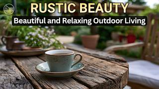 Beautiful Rustic Patio Ideas for a Cozy and Comfortable Outdoor Space