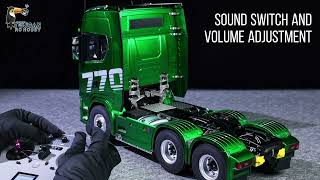 KABOLITE 770S-100 1/14 6x6 RC Tractor Truck | 2-Speed Gearbox & Differential Lock #rc #model