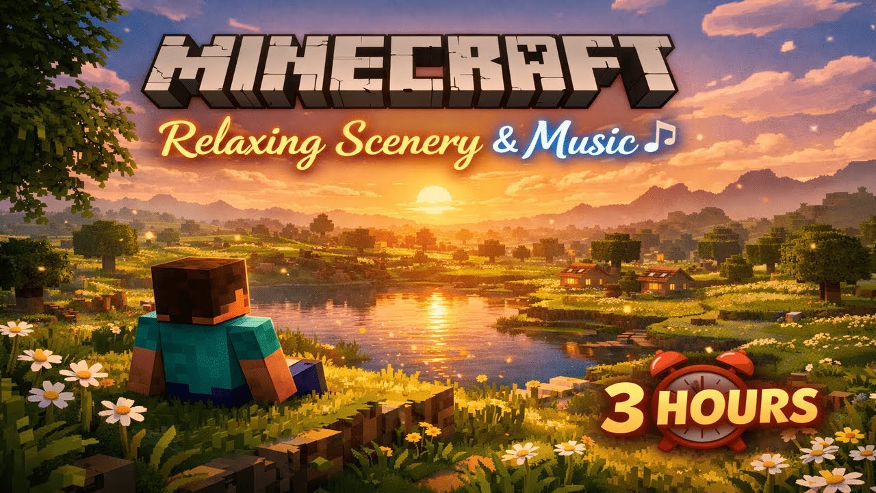 Relaxing Minecraft Ambience — Everything Will Be Okay C418