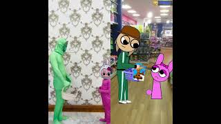 Sprunki And Labubu Parody Of