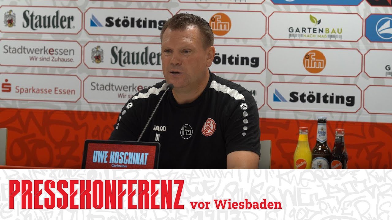 Rot-Weiss Essen trifft auf Wehen Wiesbaden, Martinowitz fällt aus