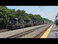 IC SD70s and a BCRail Dash-9 on a Canadian National Local through Flossmoor