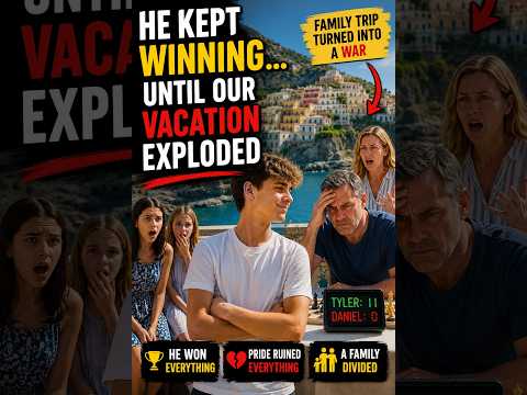 He Kept Losing to a Teen… Until the Vacation Turned Into a War