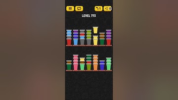 Cup Sort Puzzle Level 773 = Water Sort Puzzle Level 773 = Ball Sort Puzzle Level 773 All the same