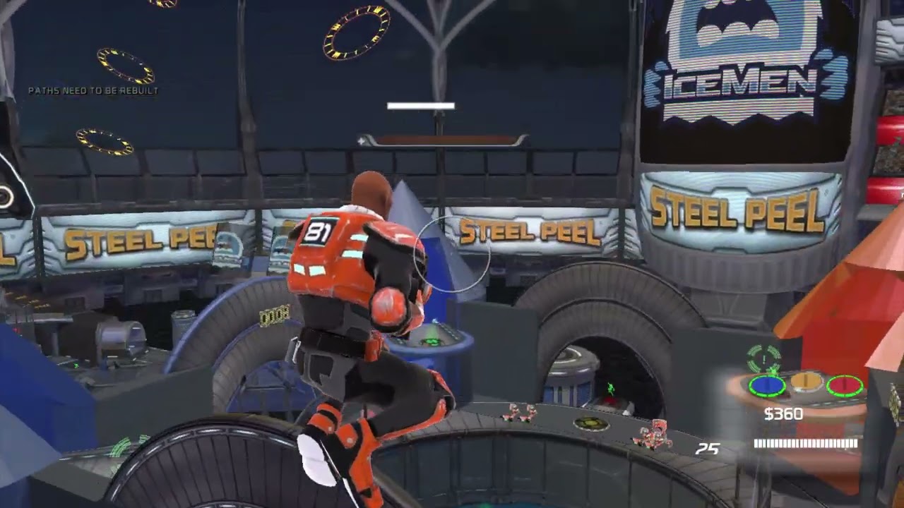 Monday Night Combat - Extremely Early Uncle Tully's Funland on Xbox 360