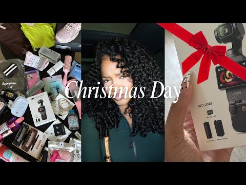 a cozy Christmas Day vlog! opening presents & surprising my family (what I got for Christmas?) 🥰✨🎀
