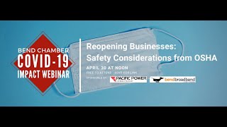 COVID IMPACT: Safety Considerations from OSHA