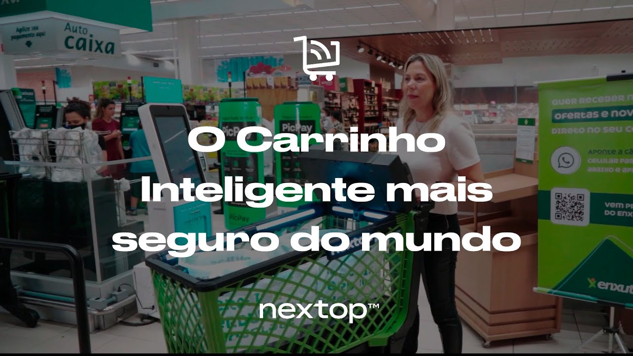 SMART CART O Carrinho Inteligente mais seguro do Mundo | Compras e E-Commerce