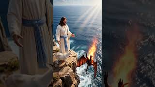 The Trap Backfired! Satan Fell Instead of Jesus 😱🔥#Jesus #fyp #faithoverfear #Amen #shorts