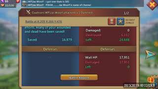 Lords: mobile Darknest lvl 1 guild fest battle