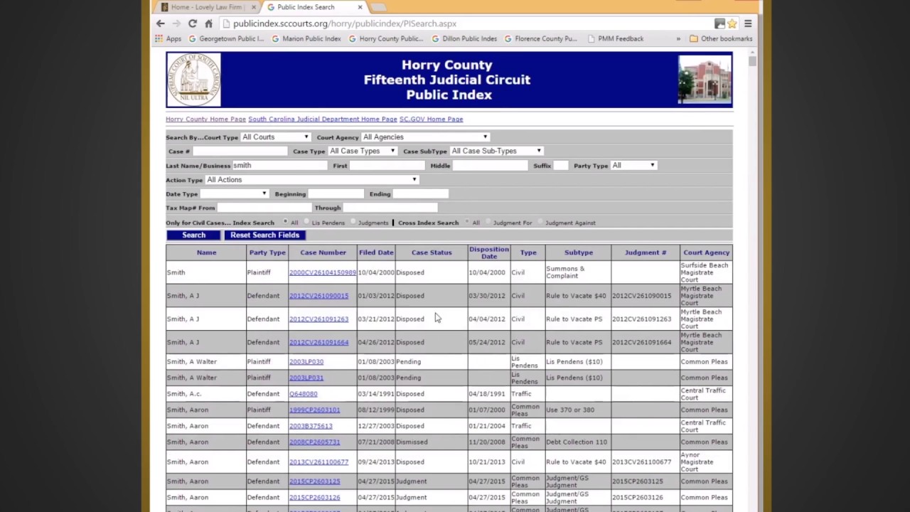 How To Look Up Arrest Records In South Carolina YouTube