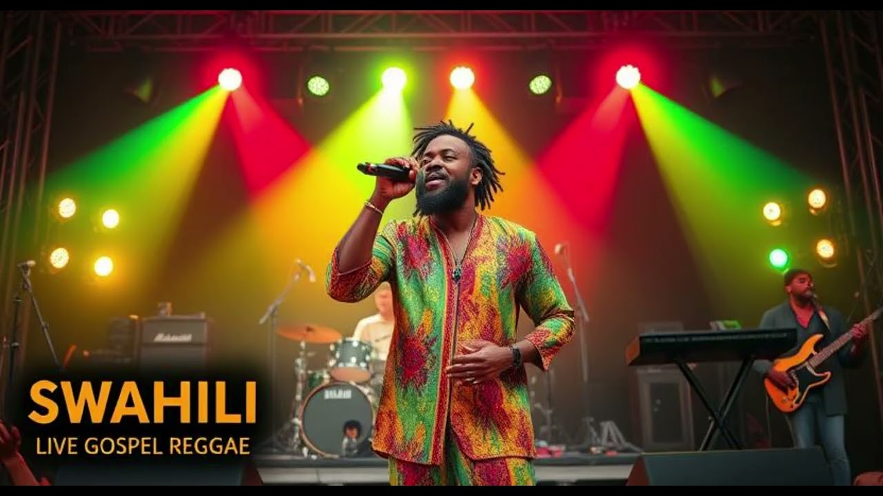 Live Swahili Reggae Gospel Album | GEN_MUSIC Band | Spirit-Filled Worship Vibes