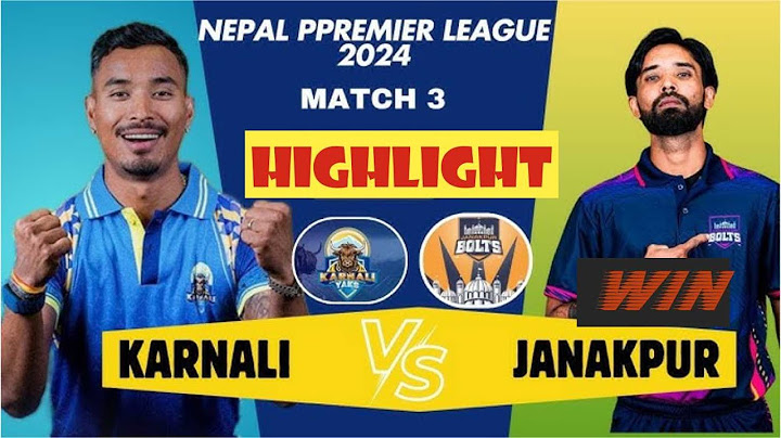 Janakpur Bolts Vs Karnali Yaks | NPL | MATCH 3 || Janakpur BIG win || HEIGHLIGHTS ....