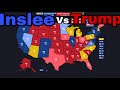Jay Inslee Vs Donald Trump, 2024 Election Prediction (May 2022)