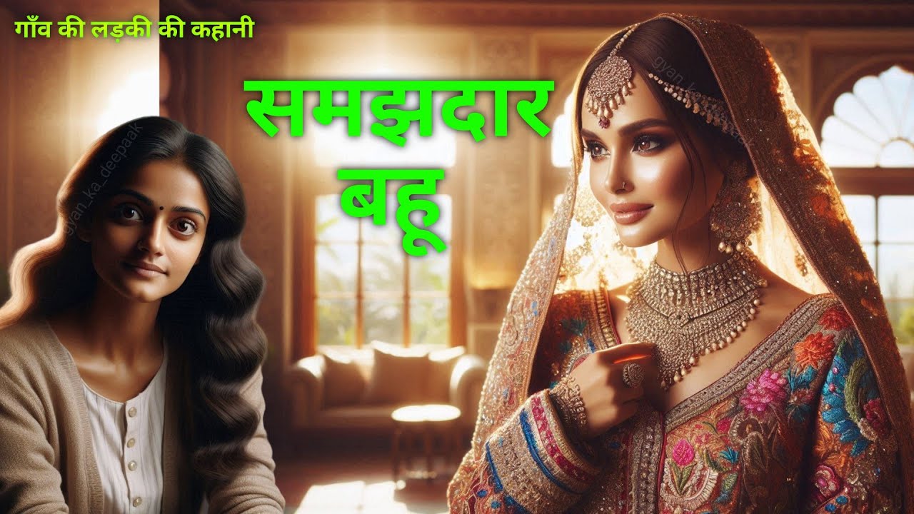समझदार बहू! गांव की लड़की की कहानी| Motivation story @gyan_ka_deepaak  #moralstory #hindikhaniya