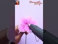 Making of diy home decorative flower