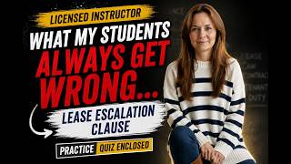 Understanding The Lease Escalation Clause (Real Estate Exam Practice Questions Included)