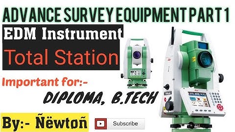 Electronic distance measurement advance survey Equipment Part 1 #electronic_distance_measuremen #EDM