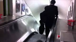 10 смешных эскалатор провалится