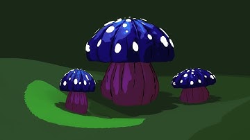 Toon shader and grease pencil on Blender test.