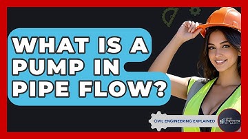 What Is A Pump In Pipe Flow? - Civil Engineering Explained