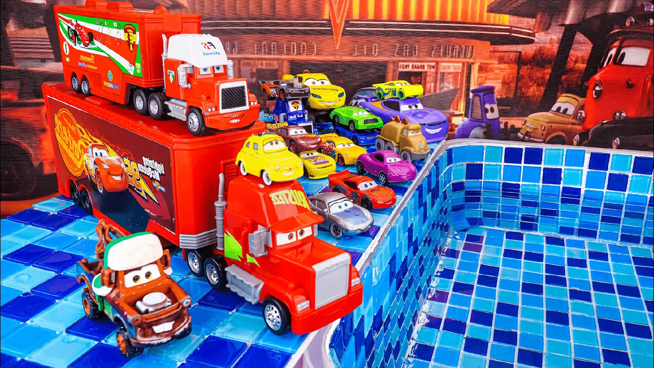 Disney Pixar Cars Unboxing Review | Disney Pixar Cars Truck Deformation Storage