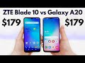 ZTE Blade 10 vs Samsung Galaxy A20 - Who Will Win?