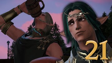 Eji Reacts to FFXIV: Endwalker Part 21 - Friends Gathered  ||  Blind Playthrough