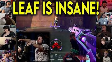 Valorant Streamers Reacts To G2 Leaf Insane 1v3 CLUTCH Against TH In VCT Champions 2025