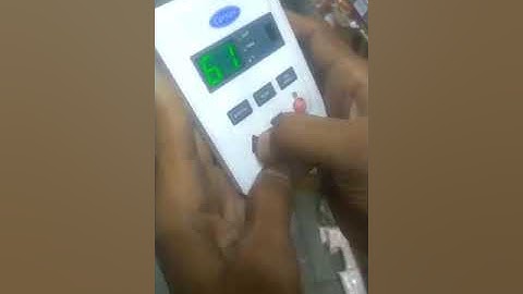 carrier Inverter duct Ac FL error solved problem