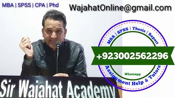 Assignment help for MBA, SPSS, Accounting, Statistics, Economics, HRM, JMB, R, Minitab, Thesis